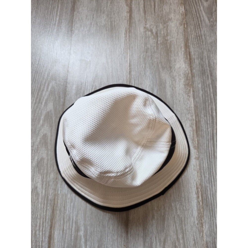 New Era Las Angeles Raiders Bucket Hat White Black NFL One Size Performance GUC - Picture 8 of 8